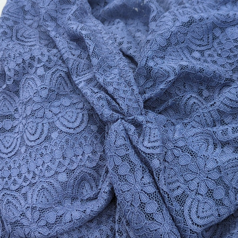 Free People Violet Lace Off Shoulder Mini Dress - Picture 10 of 11